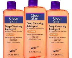 (3-Pack) Clear Skin Deep Cleansing Astringent (2% Salicylic Acid)