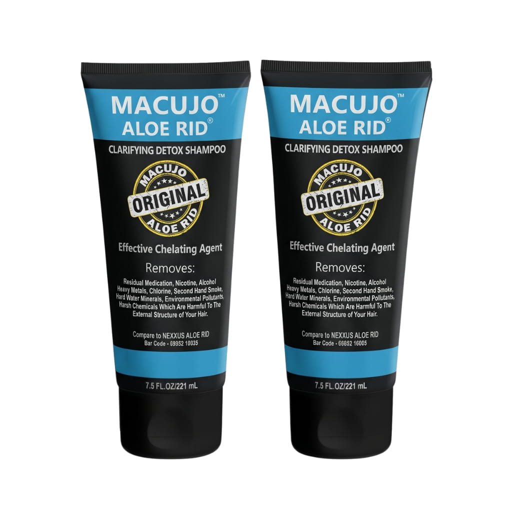 Macujo Aloe Rid Old Formula Shampoo (7.5 oz - 2-Pack Bundle)