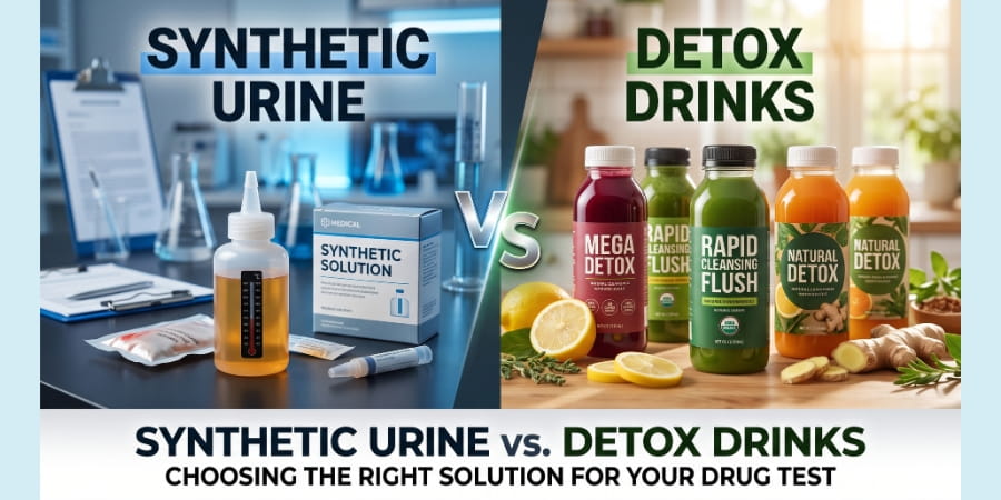Synthetic Urine vs. Detox Drinks Choosing the Right Solution for Your Drug Test